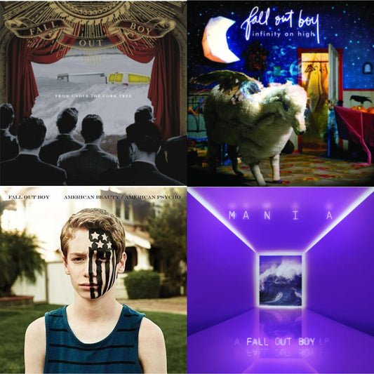 From Under Cork Tree & Infinity On High & American Beauty / American Psycho & M A  N   I    A