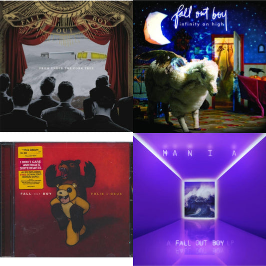 From Under Cork Tree & Infinity On High & Folie A Deux & M A  N   I    A