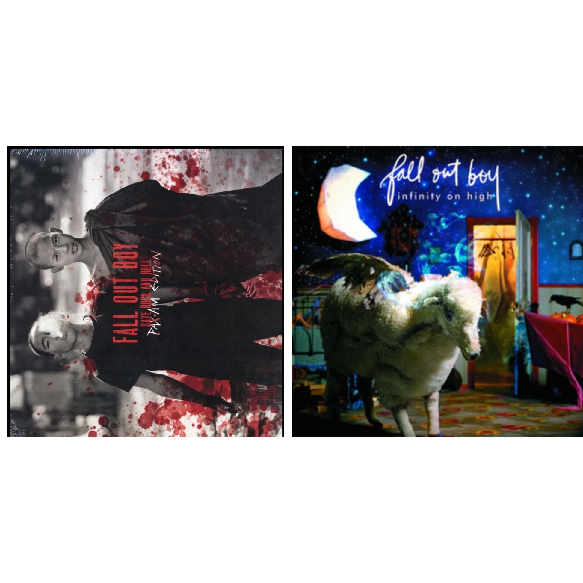 This is a 2 LP Vinyl SKU bundle.
1.This LP Vinyl is brand new.Format: LP VinylMusic Style: Alternative RockThis item's title is: Infinity On HighArtist: Fall Out BoyLabel: ISLANDBarcode: 602557111439Release Date: 12/16/2016
2.This LP Vinyl is brand new.