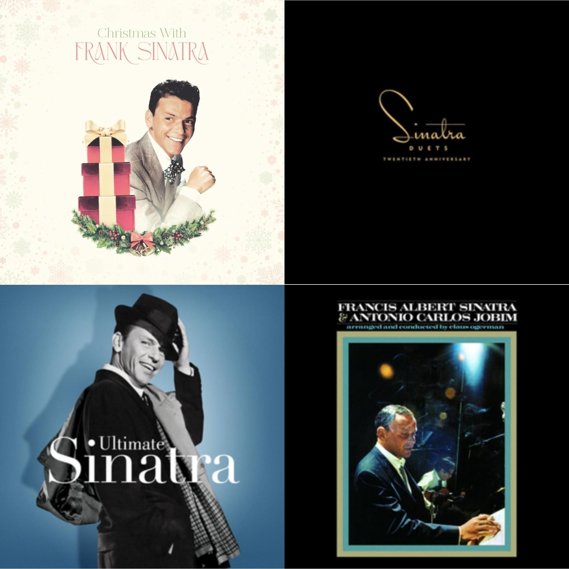 This is a 4 LP Vinyl SKU bundle.
1.This LP Vinyl is brand new.Format: LP VinylMusic Style: VocalThis item's title is: Christmas With Frank Sinatra (150G/Opaque White LP Vinyl)Artist: Frank SinatraLabel: LEGACY/ COLUMBIABarcode: 194399764916Release Date: 10/7/2022
2.