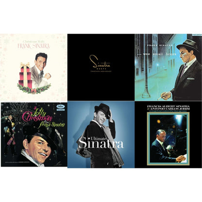 This is a 6 LP Vinyl SKU bundle.
1.This LP Vinyl is brand new.Format: LP VinylMusic Style: VocalThis item's title is: Christmas With Frank Sinatra (150G/Opaque White LP Vinyl)Artist: Frank SinatraLabel: LEGACY/ COLUMBIABarcode: 194399764916Release Date: 10/7/2022
2.