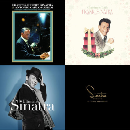 This is a 4 LP Vinyl SKU bundle.
1.This LP Vinyl is brand new.Format: LP VinylMusic Style: Bossa NovaThis item's title is: Francis Albert Sinatra & Antonio Carlos JobimArtist: Frank SinatraLabel: UMeBarcode: 602557276183Release Date: 4/14/2017
2.This LP Vinyl is brand new.