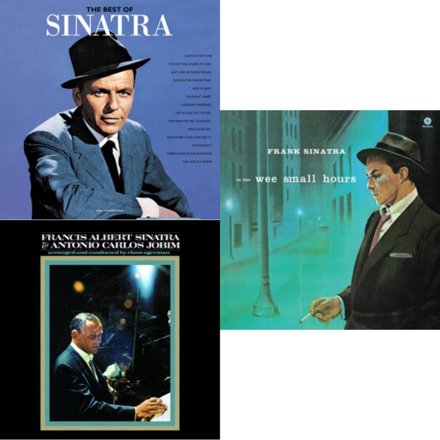 Best Of Sinatra (Coloured LP Vinyl/180G) & Francis Albert Sinatra & Antonio Carlos Jobim & In The Wee Small Hours