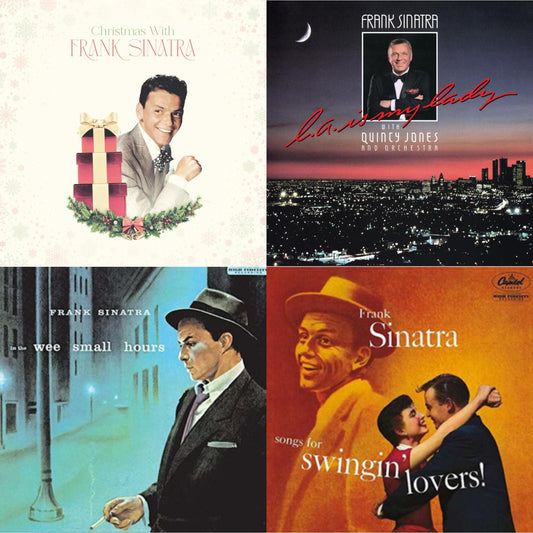 Christmas With Frank Sinatra (150G/Opaque White LP Vinyl) & L.A. Is My Lady  & In The Wee Small Hours & Songs For Swingin Lovers