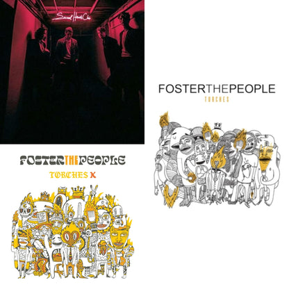 This is a 3 LP Vinyl SKU bundle.
1.This LP Vinyl is brand new.Format: LP VinylMusic Style: Alternative RockThis item's title is: Torches X (Deluxe Edition/2LP)Artist: Foster The PeopleLabel: LEGACYBarcode: 194399280911Release Date: 4/8/2022
2.This LP Vinyl is brand new.