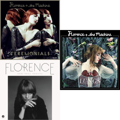 Ceremonials & How Big How Blue How Beautiful & Lungs (Red LP Vinyl)