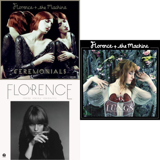 Ceremonials & How Big How Blue How Beautiful & Lungs (Red LP Vinyl)