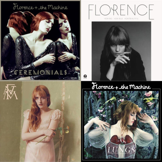 Ceremonials & How Big How Blue How Beautiful & High As Hope (X) & Lungs (Red LP Vinyl)