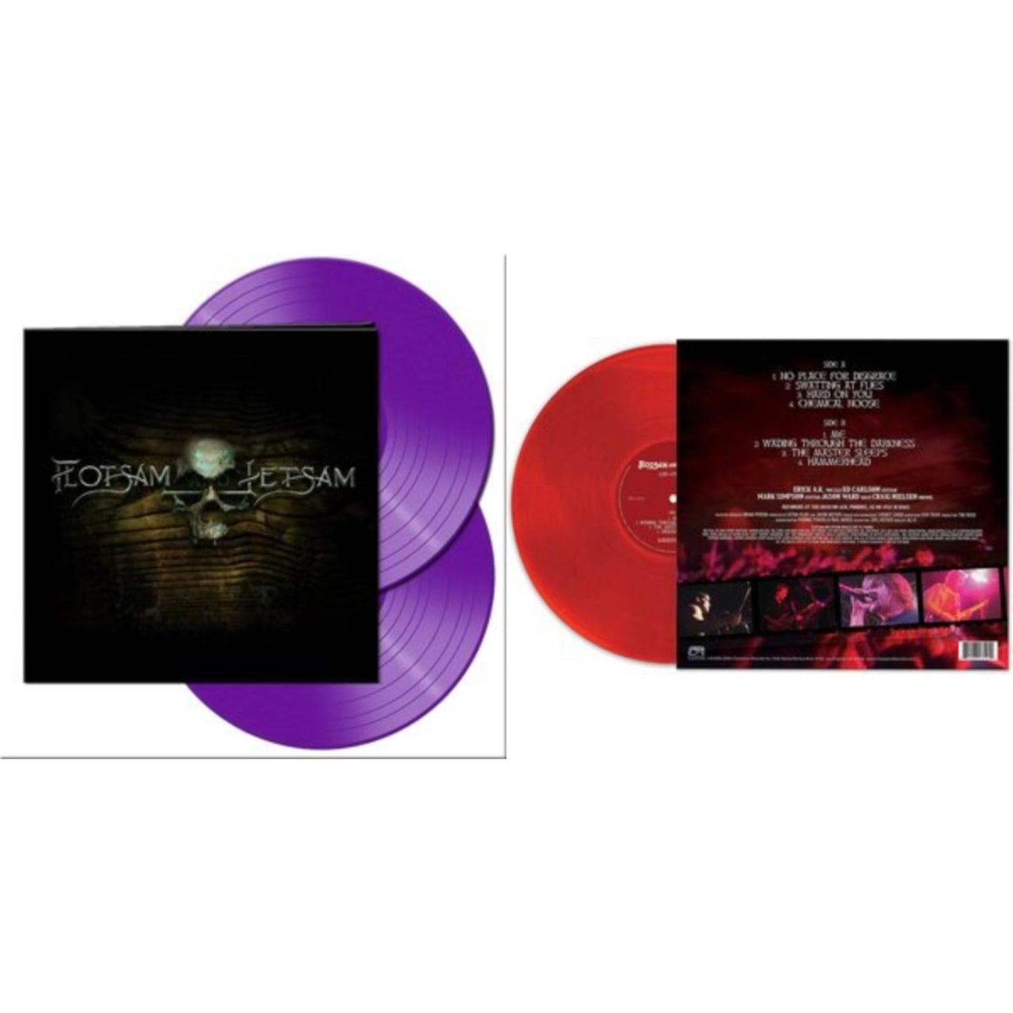 This is a 2 LP Vinyl SKU bundle.
1.This LP Vinyl is brand new.Format: LP VinylThis item's title is: Flotsam & Jetsam (Purple LP Vinyl)Artist: Flotsam & JetsamLabel: GOODTOGO GMBHBarcode: 884860444514Release Date: 5/27/2022
2.This LP Vinyl is brand new.
