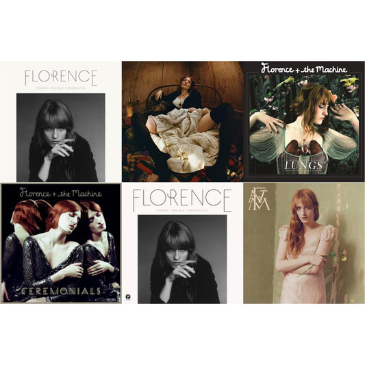 How Big, How Blue, How Beautiful (10Th Anniversary Edition) (Blue Marble Vinyl/2LP) & Everybody Scream (2LP) & Lungs & Ceremonials & How Big How Blue How Beautiful & High As Hope (X)