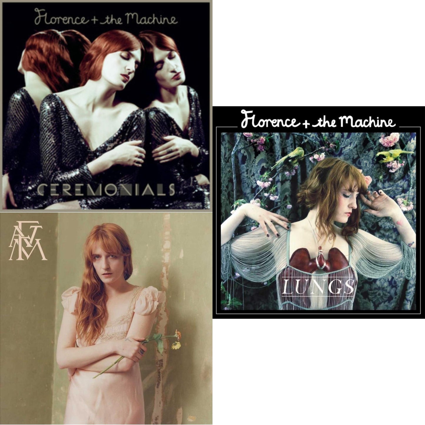 Ceremonials & High As Hope (X) & Lungs (Red LP Vinyl)