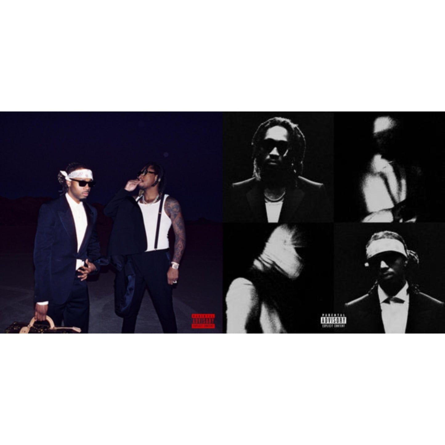 This is a 2 LP Vinyl SKU bundle.
1.This LP Vinyl is brand new.Format: LP VinylMusic Style: TrapThis item's title is: We Don't Trust You (2LP)Artist: Future & Metro BoominLabel: Republic RecordsBarcode: 196588989612Release Date: 7/26/2024
2.This LP Vinyl is brand new.