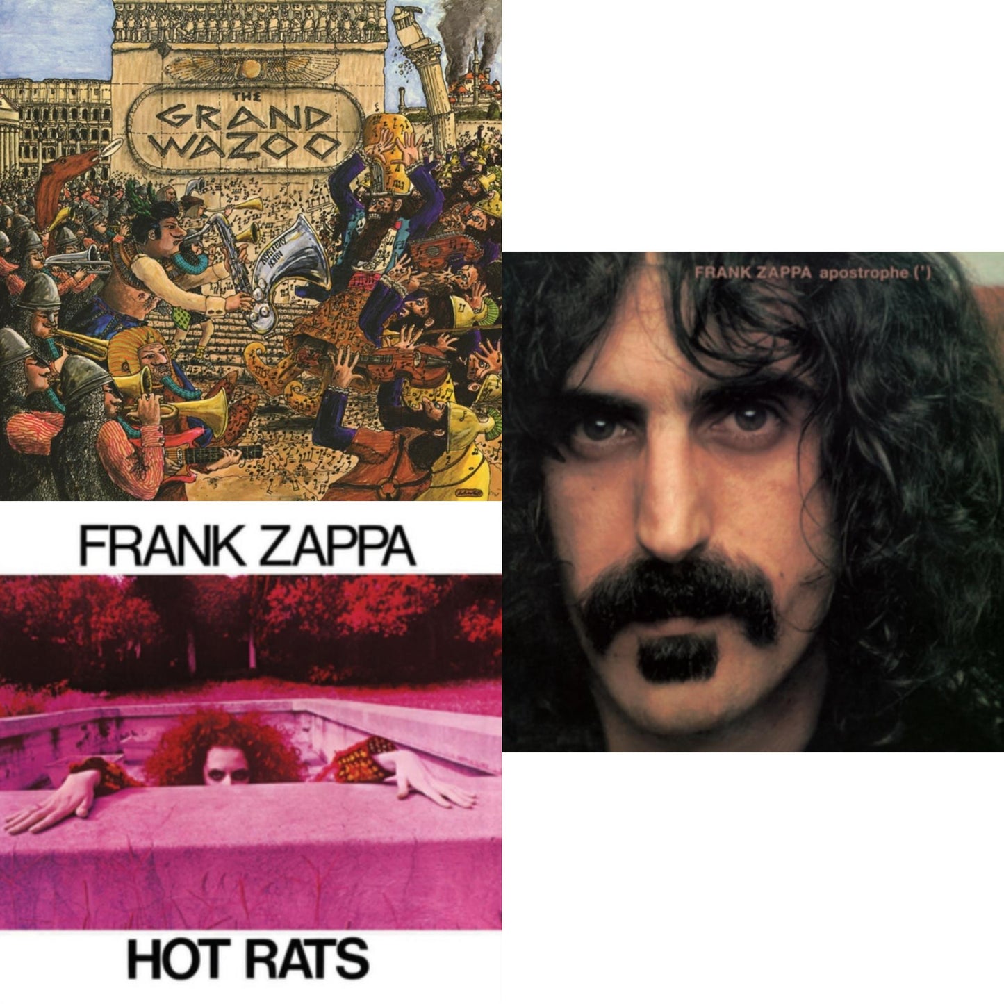 Grand Wazoo & Hot Rats & Apostrophe