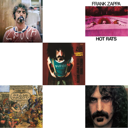 Zappa Ost (2LP/Crystal Clear Vinyl/180G) & Grand Wazoo & Lumpy Gravy & Hot Rats & Apostrophe
