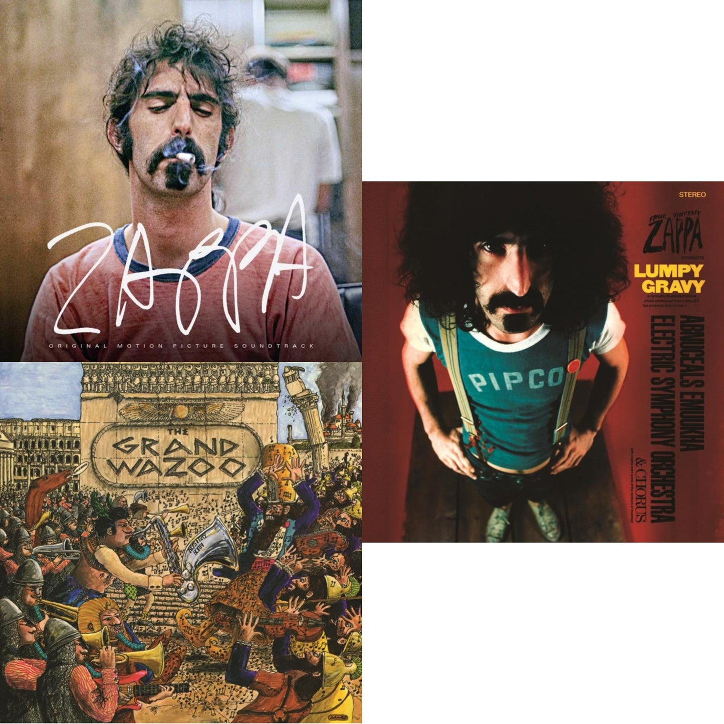 Zappa Ost (2LP/Crystal Clear Vinyl/180G) & Grand Wazoo & Lumpy Gravy