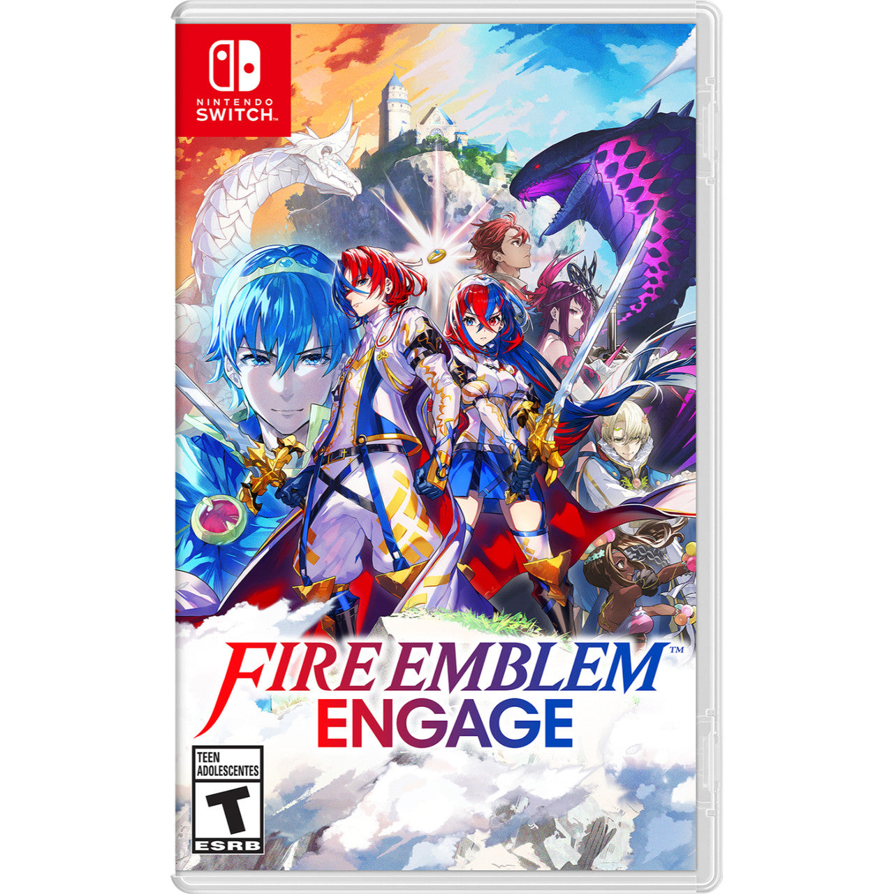 This is brand new.Use hero-summoning strategies to defeat an ancient threat in a brand-new Fire Emblem™ game.
In a war against the Fell Dragon, four kingdoms worked together with heroes from other worlds to seal away this great evil.