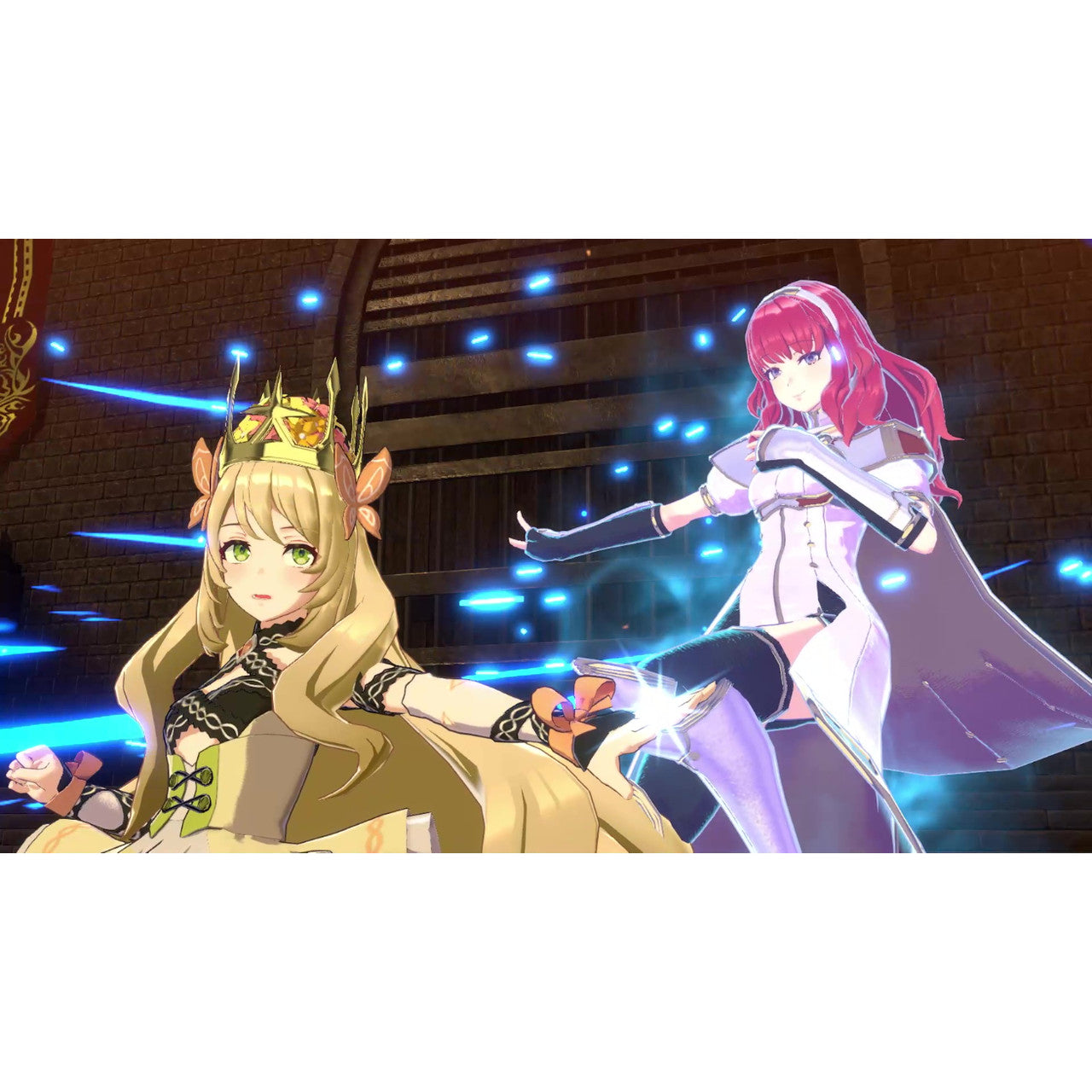This is brand new.Use hero-summoning strategies to defeat an ancient threat in a brand-new Fire Emblem™ game.
In a war against the Fell Dragon, four kingdoms worked together with heroes from other worlds to seal away this great evil.