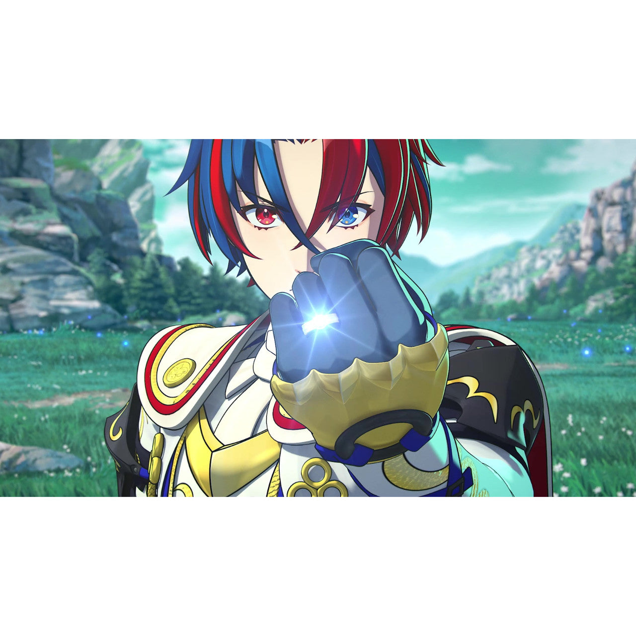 This is brand new.Use hero-summoning strategies to defeat an ancient threat in a brand-new Fire Emblem™ game.
In a war against the Fell Dragon, four kingdoms worked together with heroes from other worlds to seal away this great evil.