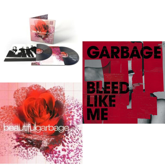 Beautifulgarbage (2LP/180G/20Th Anniversary/Remastered/Import) & Beautifulgarbage (2LP/White Vinyl/140G/20Th Anniversary/Remastered/Limited/Import) & Bleed Like Me (Expanded Edition) (2LP)