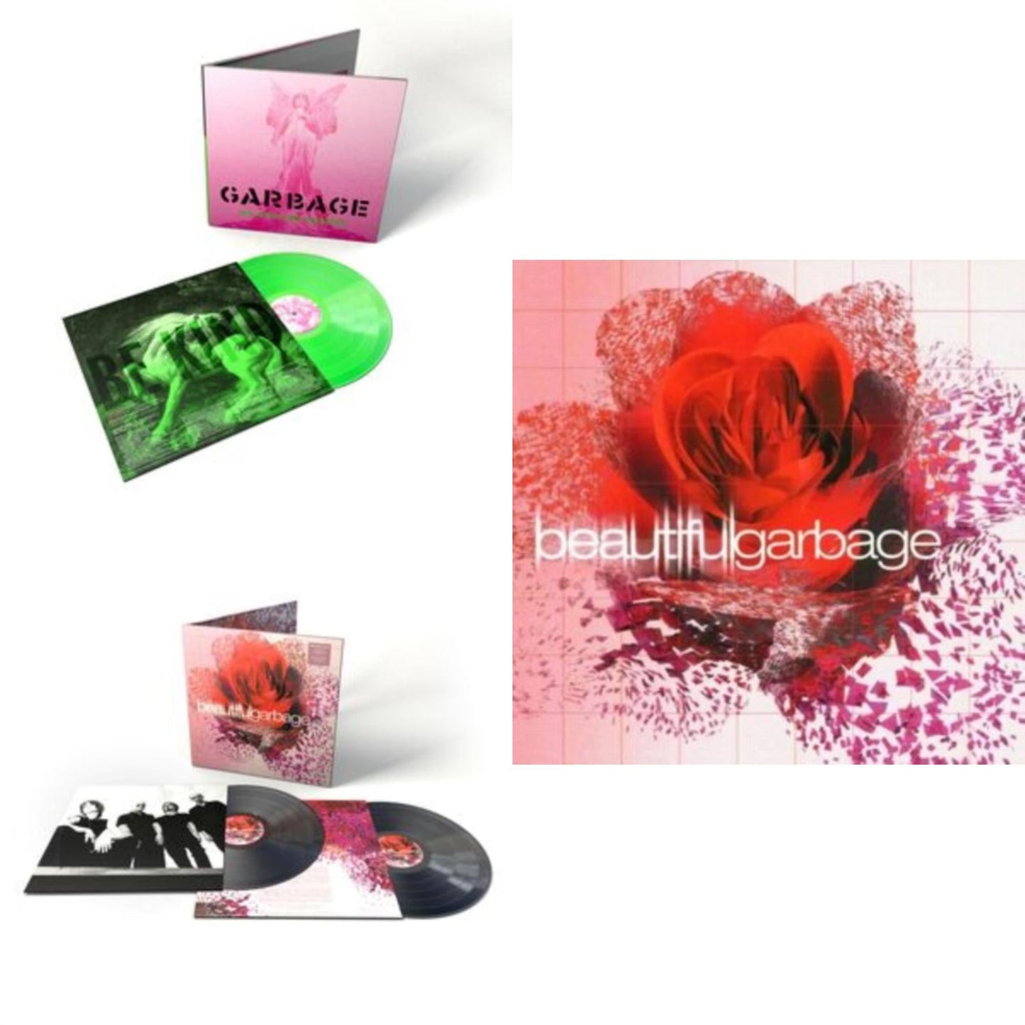 No Gods No Masters (X) (Green LP Vinyl) & Beautifulgarbage (2LP/180G/20Th Anniversary/Remastered/Import) & Beautifulgarbage (2LP/White Vinyl/140G/20Th Anniversary/Remastered/Limited/Import)