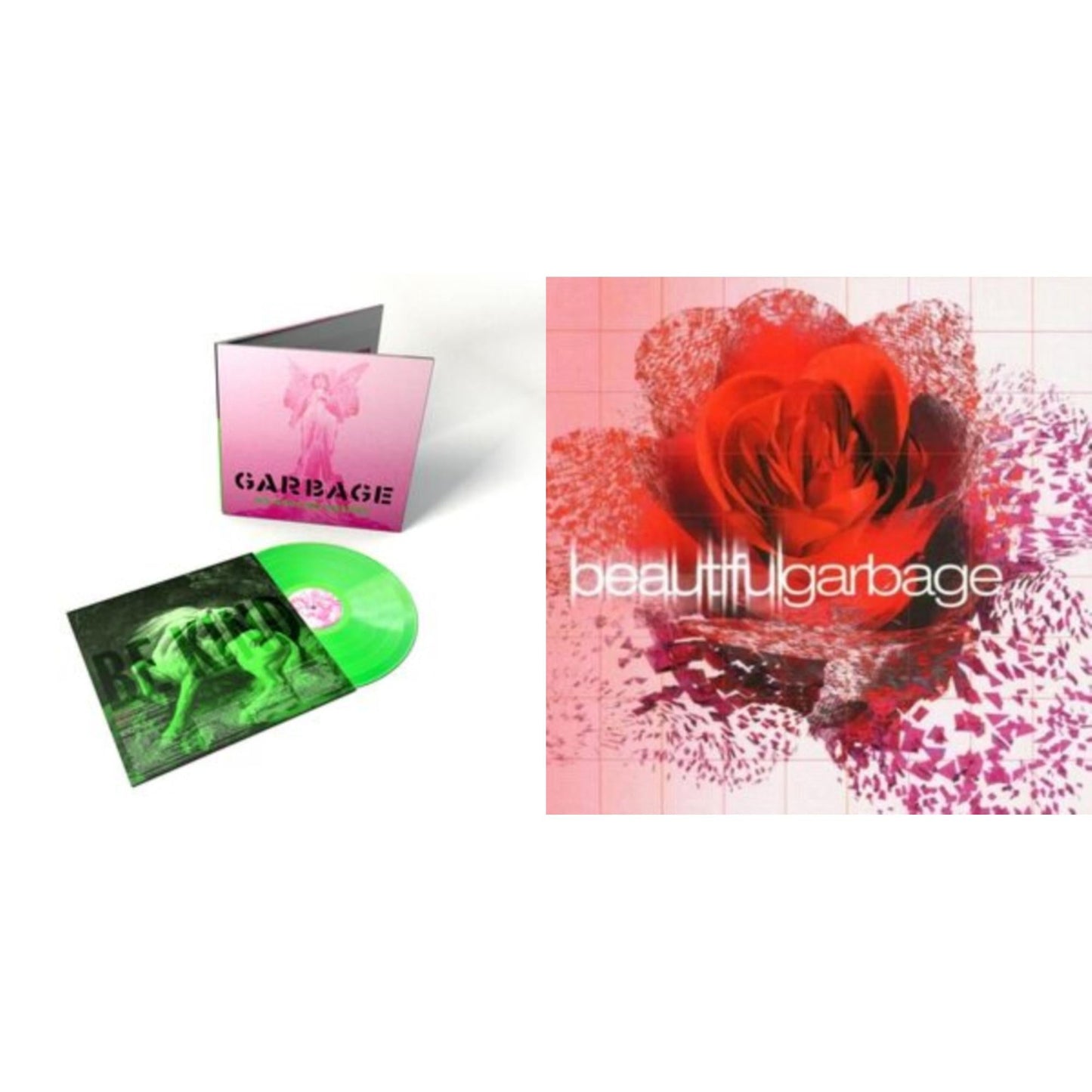No Gods No Masters (X) (Green LP Vinyl) & Beautifulgarbage (2LP/White Vinyl/140G/20Th Anniversary/Remastered/Limited/Import)