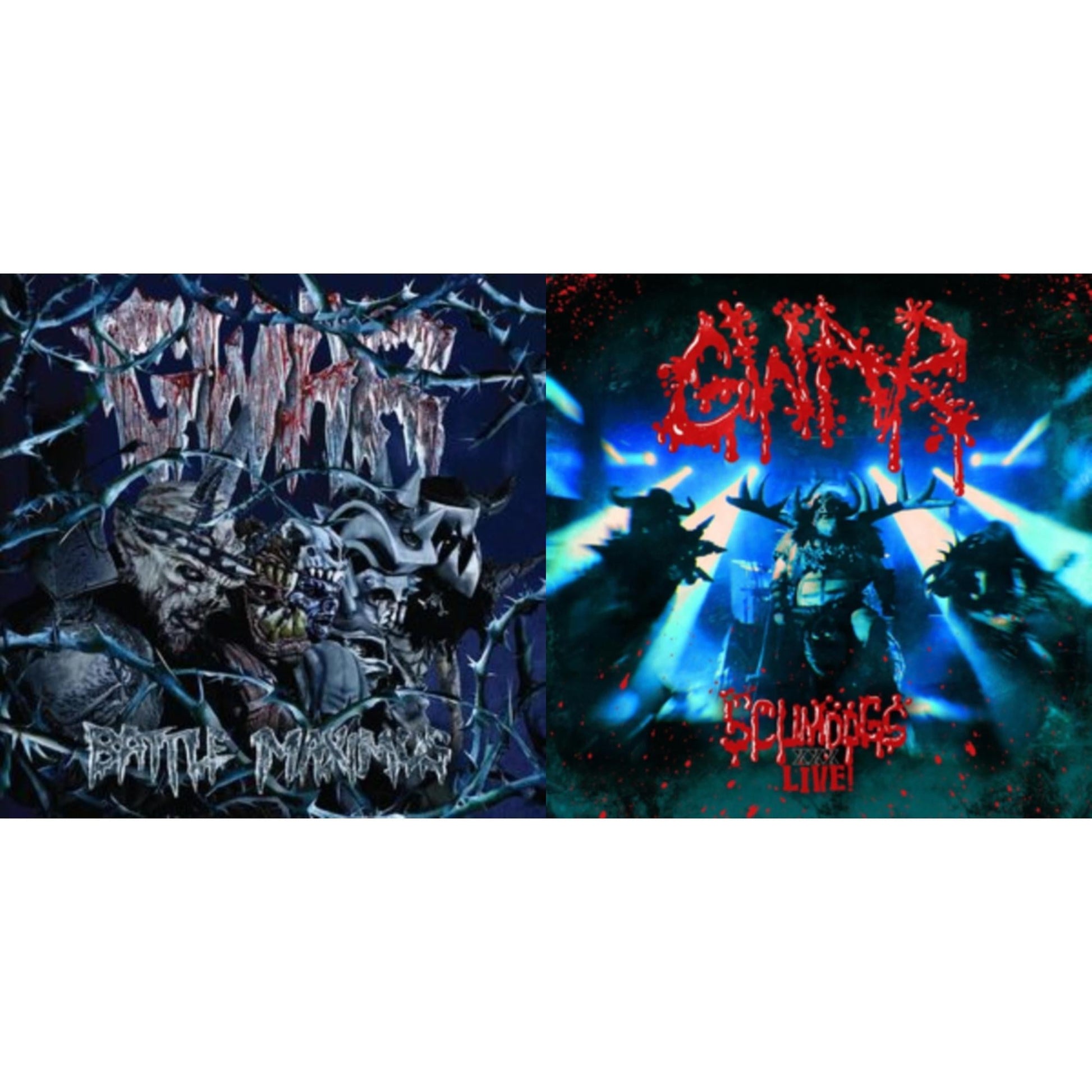 This is a 2 LP Vinyl SKU bundle.
1.This LP Vinyl is brand new.Format: LP VinylMusic Style: ThrashThis item's title is: Battle Maximus (10Th Anniversary Edition) (Crystal Blue With Dark Blue Swirl Vinyl/2LP)Artist: GwarLabel: PIT RECORDSBarcode: 853288003139Release Date: 9/1/2023
2.