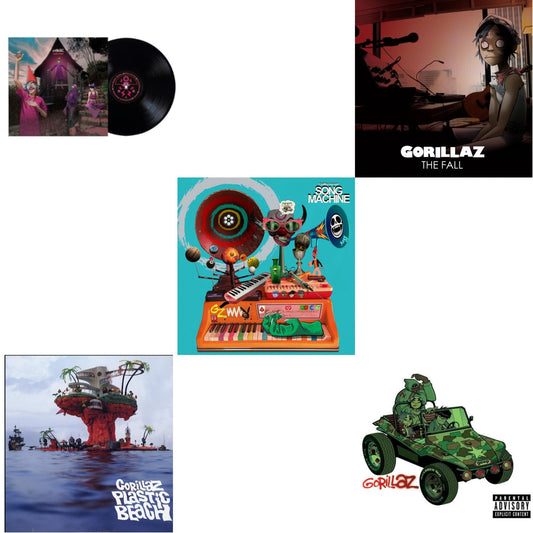 Song Machine: Season One & Fall & Cracker Island & Plastic Beach (2LP) & Gorillaz