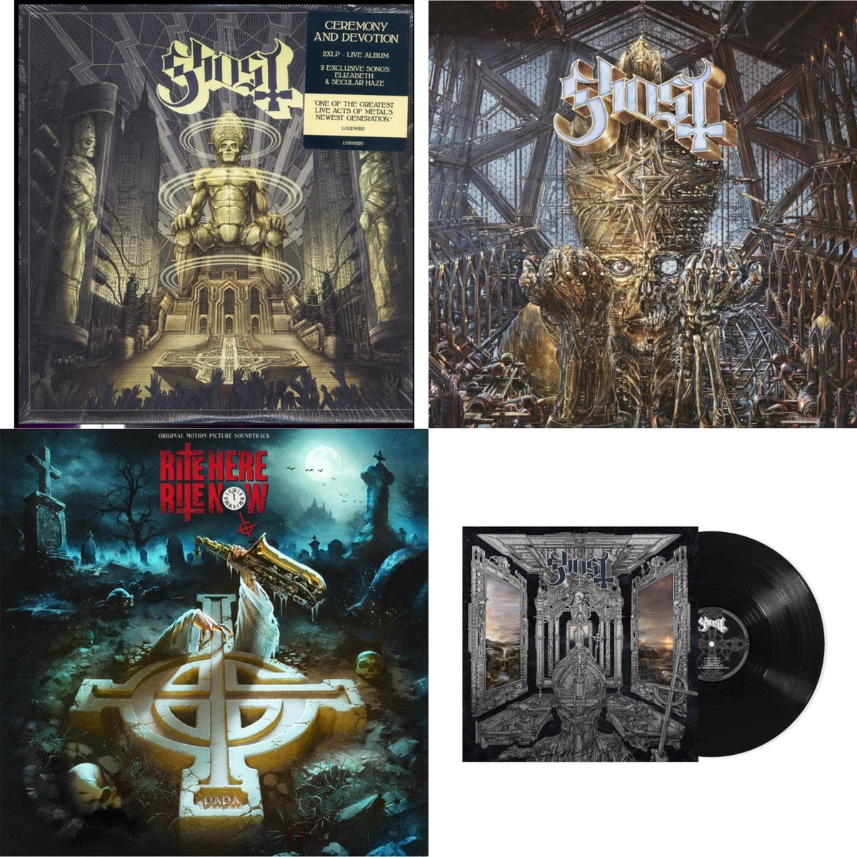 Ceremony & Devotion (2LP) & Impera & Rite Here Rite Now (Ost) (2LP) & Skeleta
