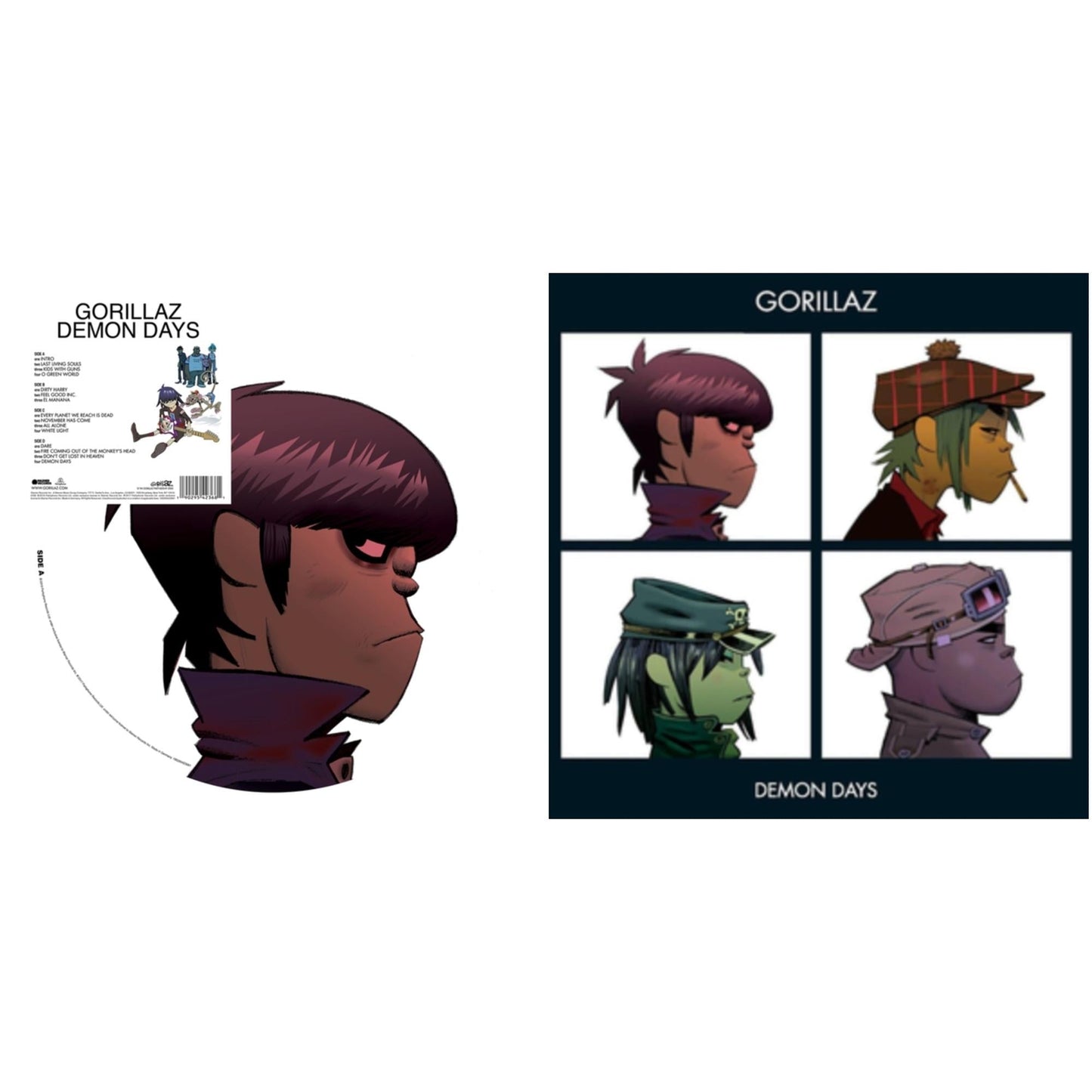 Demon Days (Picture Disc/2LP) & Demon Days (2LP)