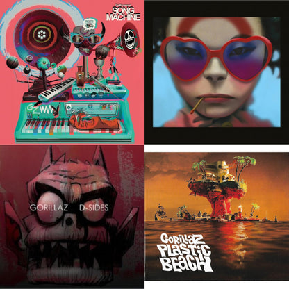 Song Machine: Season One (Deluxe/2CD) & Humanz (X) & D-Sides & Plastic Beach