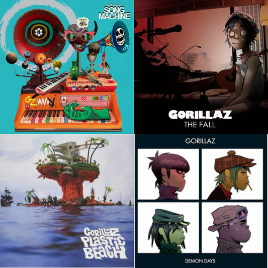Song Machine: Season One & Fall & Plastic Beach & Demon Days (2LP)