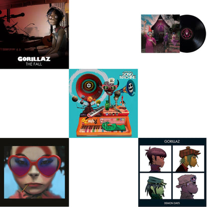 Song Machine: Season One & Fall & Humanz (X) (2LP/180G Vinyl) & Cracker Island & Demon Days (2LP)