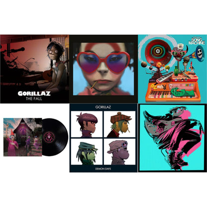 This is a 6 LP Vinyl SKU bundle.
1.This LP Vinyl is brand new.Format: LP VinylMusic Style: Dark AmbientThis item's title is: Song Machine: Season OneArtist: GorillazLabel: WARNER BROSBarcode: 190295209414Release Date: 10/23/2020
2.This LP Vinyl is brand new.