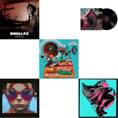 Song Machine: Season One & Fall & Now Now (180G/Dl Code) & Humanz (X) (2LP/180G Vinyl) & Cracker Island