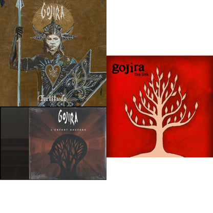 Gojira - Fortitude & L'enfant Sauvage (2LP/Orange Vinyl) & Link (Picture Disc)