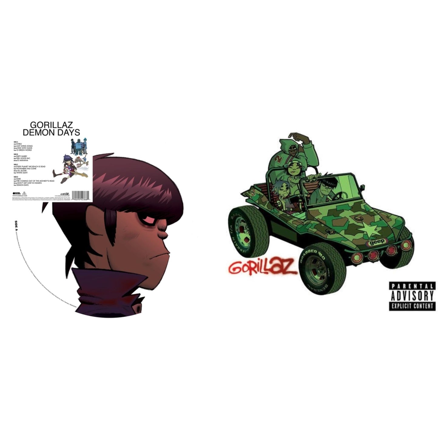 Demon Days (Picture Disc/2LP) & Gorillaz