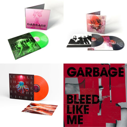 No Gods No Masters (X) (Green LP Vinyl) & Beautifulgarbage (2LP/180G/20Th Anniversary/Remastered/Import) & Let All That We Imagine Be The Light (Orange LP Vinyl) & Bleed Like Me (Expanded Edition) (2LP)