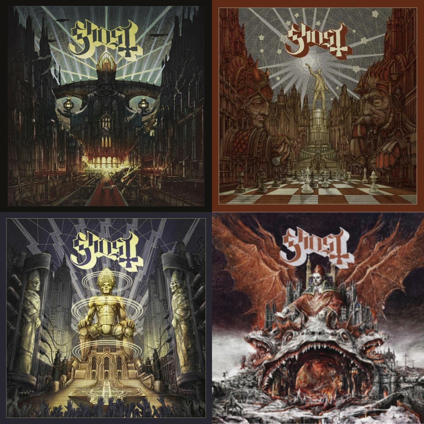 Meliora (Deluxe Edition) & Popestar & Ceremony & Devotion (2CD) & Prequelle