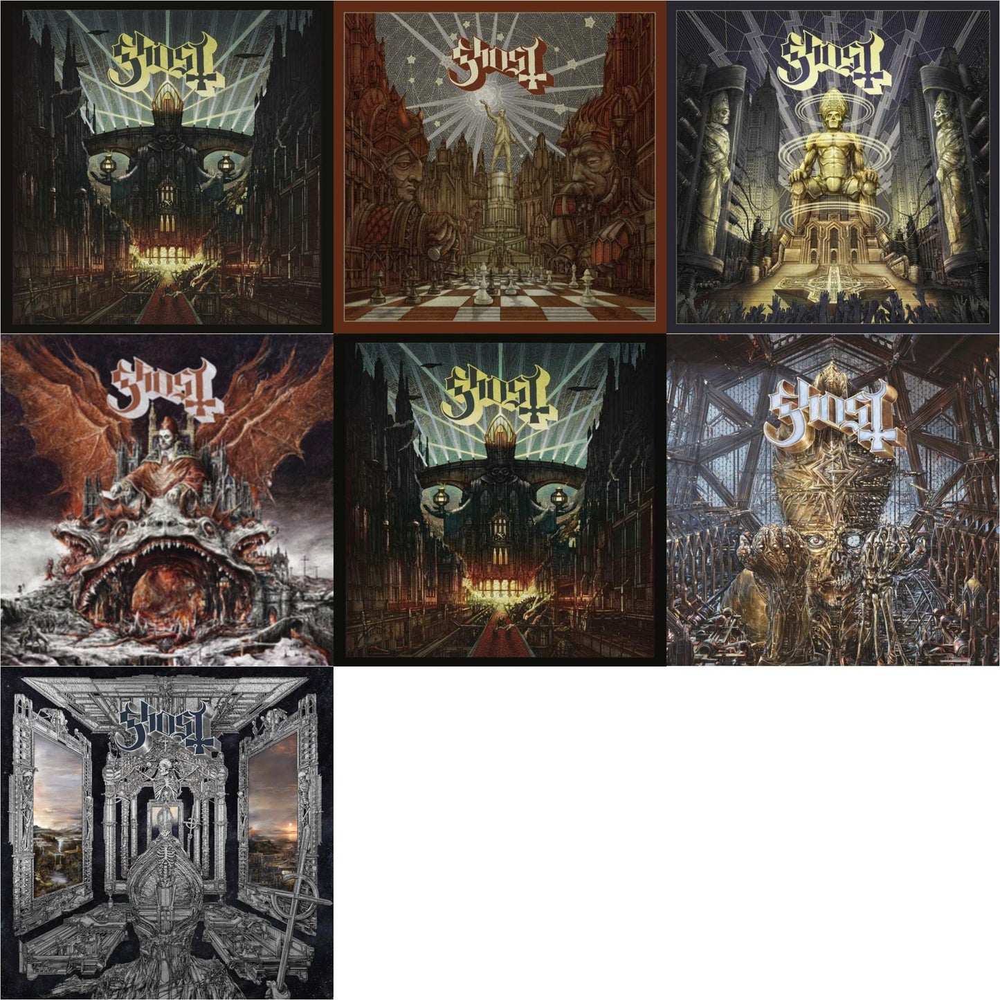 Meliora (Deluxe Edition) & Popestar & Ceremony & Devotion (2CD) & Prequelle & Meliora & Impera & Skeleta
