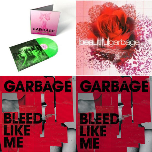 No Gods No Masters (X) (Green LP Vinyl) & Beautifulgarbage (2LP/White Vinyl/140G/20Th Anniversary/Remastered/Limited/Import) & Bleed Like Me & Bleed Like Me (Expanded Edition) (2LP)