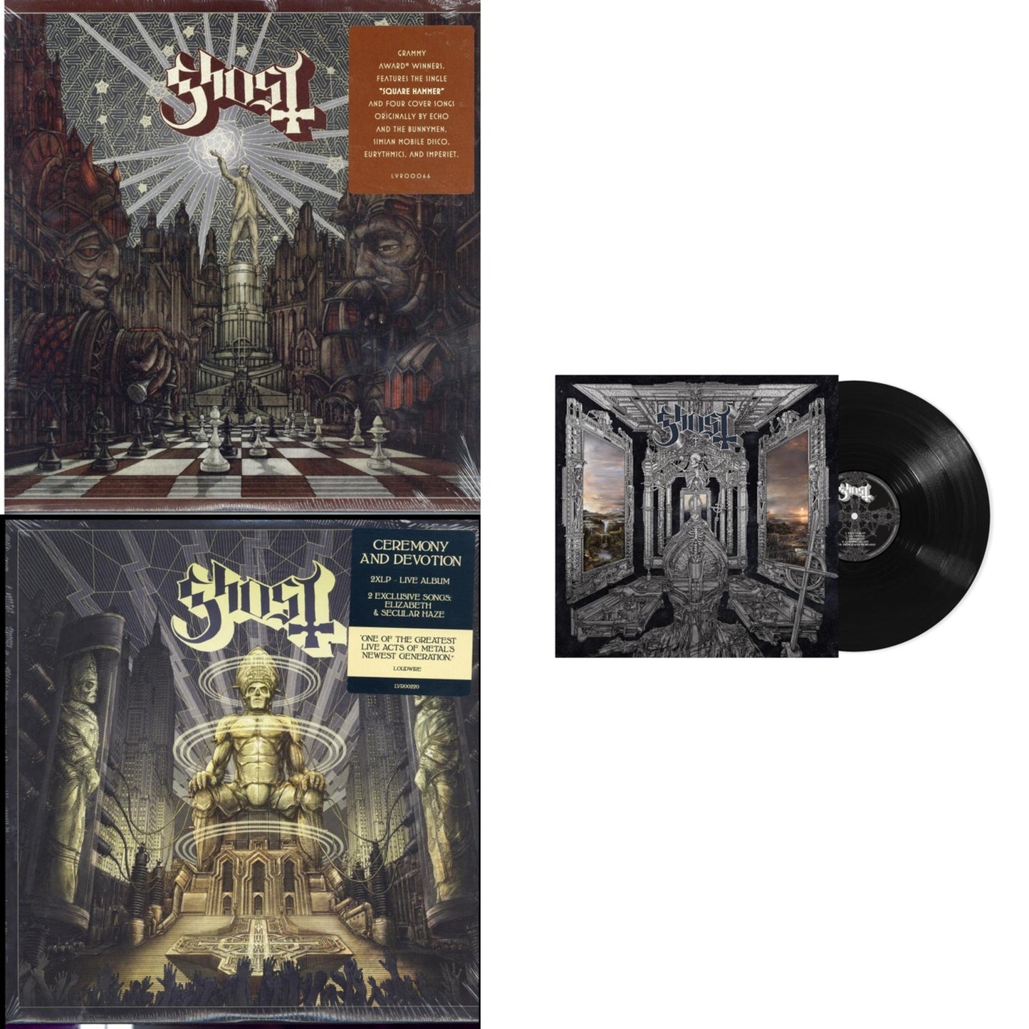 Popestar & Ceremony & Devotion (2LP) & Skeleta