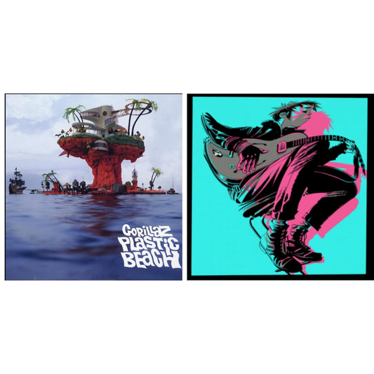 Now Now (180G/Dl Code) & Plastic Beach (2LP)