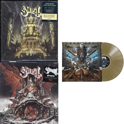 Ceremony & Devotion (2LP) & Prequelle (LP) & Phantomime (Gold LP Vinyl)