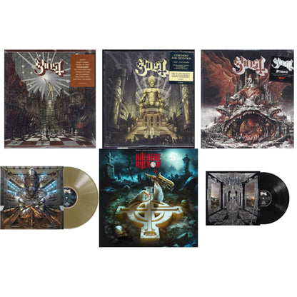 Popestar & Ceremony & Devotion (2LP) & Prequelle (LP) & Phantomime (Gold LP Vinyl) & Rite Here Rite Now (Ost) (2LP) & Skeleta