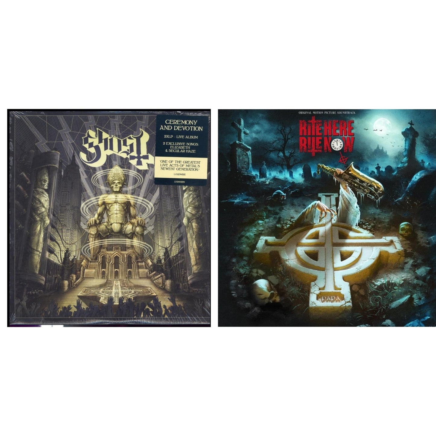 Ceremony & Devotion (2LP) & Rite Here Rite Now (Ost) (2LP)