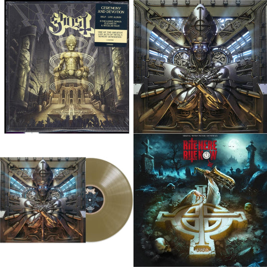 Ceremony & Devotion (2LP) & Phantomime & Phantomime (Gold LP Vinyl) & Rite Here Rite Now (Ost) (2LP)