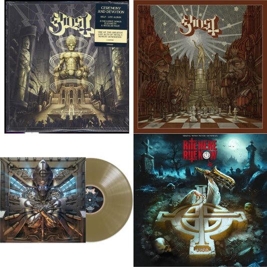 Ceremony & Devotion (2LP) & Popestar (Grey Smoke LP Vinyl) & Phantomime (Gold LP Vinyl) & Rite Here Rite Now (Ost) (2LP)