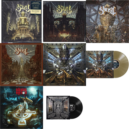 Ceremony & Devotion (2LP) & Meliora & Impera & Popestar (Grey Smoke LP Vinyl) & Phantomime & Phantomime (Gold LP Vinyl) & Rite Here Rite Now (Ost) (2LP) & Skeleta