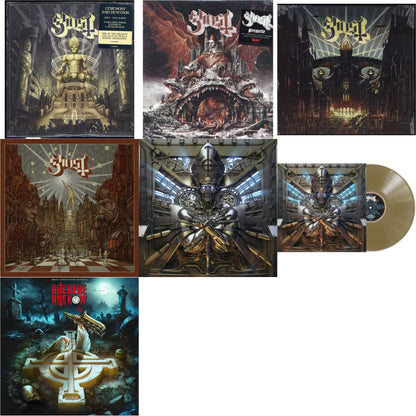 Ceremony & Devotion (2LP) & Prequelle (LP) & Meliora & Popestar (Grey Smoke LP Vinyl) & Phantomime & Phantomime (Gold LP Vinyl) & Rite Here Rite Now (Ost) (2LP)