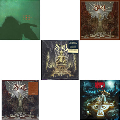 Temple Stone (Clear Green LP Vinyl) & Popestar & Ceremony & Devotion (2LP) & Popestar (Grey Smoke LP Vinyl) & Rite Here Rite Now (Ost) (2LP)